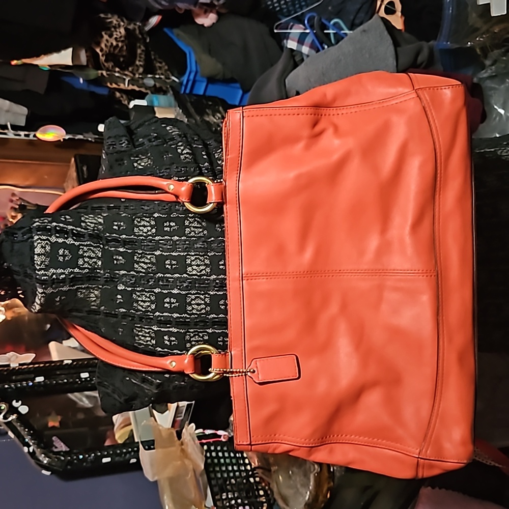 Leather Coach - Picture 2 of 4